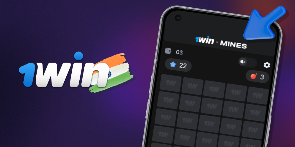 1win Mines games are available for Indian players on a permanent basis